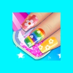 kids nail studio android application logo